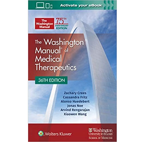 The Washington Manual of Medical Therapeutics 36th Edition（华盛顿医学治疗手册 第36版）