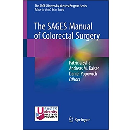 The SAGES Manual of Colorectal Surgery（SAGES结直肠外科手册）