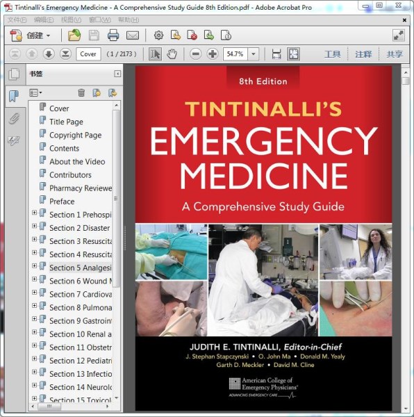 Tintinalli's Emergency Medicine - A Comprehensive Study Guide 8th Edition