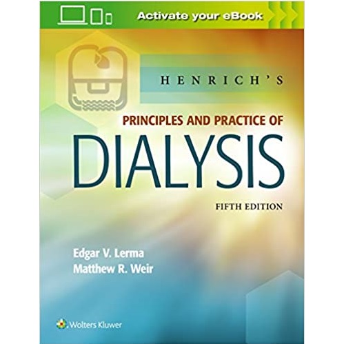 Henrich"s Principles and Practice of Dialysis 5th Edition（透析原理与实践 第5版）