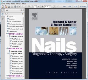 Nails Diagnosis Therapy Surgery 3rd Edition（指甲诊断治疗外科学 第3版）