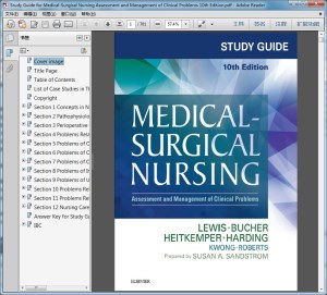 Study Guide for Medical-Surgical Nursing Assessment and Management of Clinical Problems 10th Edition（临床问题的外科护理评估与管理研究指南 第10版）