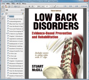 Low Back Disorders _Evidence-Based Prevention and Rehabilitation 3rd Edition（下背部疾病-基于证据的预防和康复 第3版）
