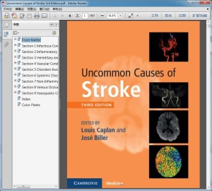 Uncommon Causes of Stroke 3rd Edition（中风的罕见原因 第三版）