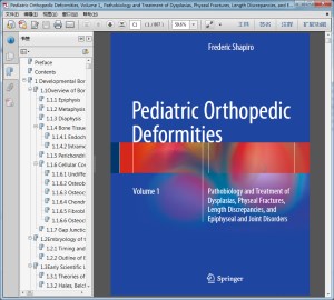 Pediatric Orthopedic Deformities, Volume 1（小儿骨科畸形 第一卷）