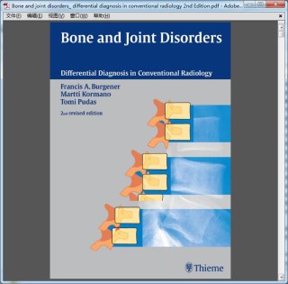 Bone and joint disorders_ differential diagnosis in conventional radiology 2nd Edition