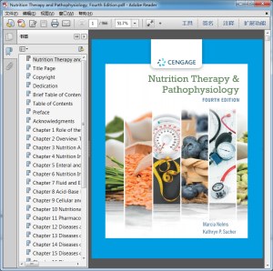Nutrition Therapy and Pathophysiology Fourth Edition（营养疗法和病理生理学 第4版）