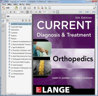 CURRENT Diagnosis and Treatment in Orthopedics 5th Edition