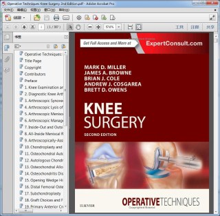 Operative Techniques Knee Surgery 2nd Edition