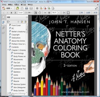 Netter's Anatomy Coloring Book, 2nd Edition