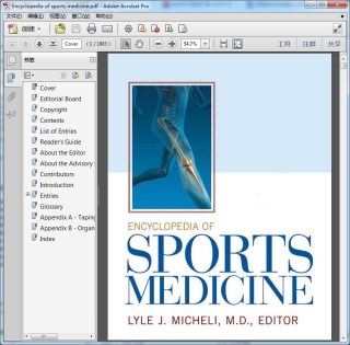 Encyclopedia of sports medicine