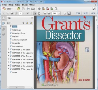 Grant"s Dissector 16th Edition