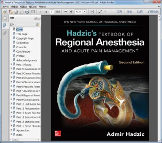 Hadzic"s Textbook of Regional Anesthesia and Acute Pain Management