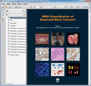 WHO Classification of Head and Neck Tumours 4th Edition