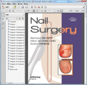Nail Surgery by Bertrand Richert, MD, PhD