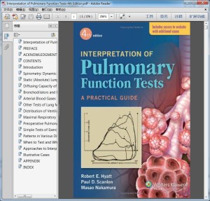 Interpretation of Pulmonary Function Tests 4th Edition