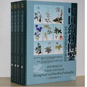 中国药材图鉴 中药材及混伪品鉴别（共4卷）