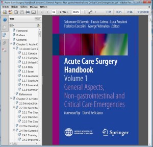 Acute Care Surgery Handbook 2 Volume set