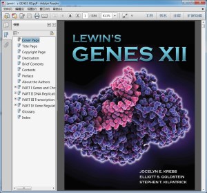 Lewin"s GENES XII