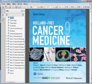 Holland-Frei Cancer Medicine, 9th Edition