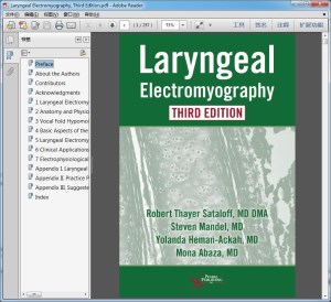 Laryngeal Electromyography, Third Edition