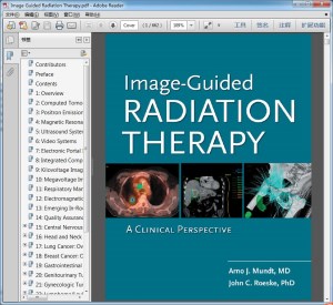 Image Guided Radiation Therapy