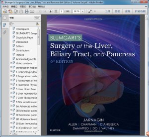 Blumgart"s Surgery of the Liver, Biliary Tract and Pancreas 6th Edition 2 Volume Set