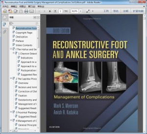 Reconstructive Foot and Ankle Surgery Management of Complications 3rd Edition