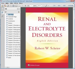 Renal and Electrolyte Disorders 8th Edition