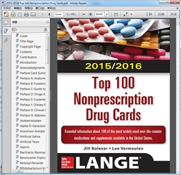 2015-2016 Top 100 Nonprescription Drug Cards