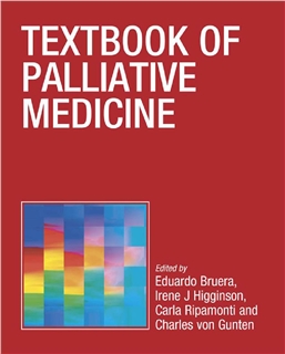 Textbook of Palliative Medicine 1st Edition 2015