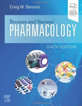 Brenner and Stevens’ Pharmacology 6th Edition 2022（布伦纳和史蒂文斯药理学 第6版）