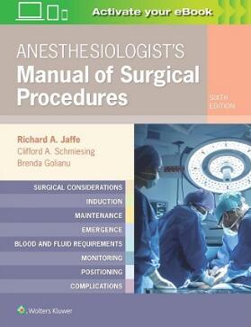 Anesthesiologist’s Manual of Surgical Procedures 6th Edition 2019（麻醉师外科手术手册 第6版）