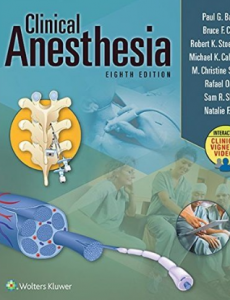 Clinical Anesthesia 8th Edition 2017（临床麻醉 第8版）