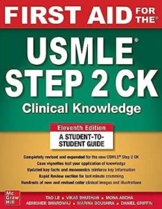 First Aid for the USMLE Step 2 CK 11th Edition 2023