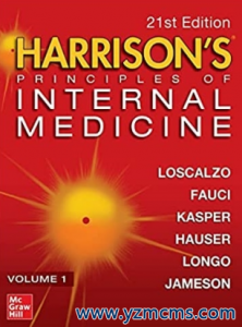 Harrison’s Principles of Internal Medicine 21th Edition 2vol 2022（哈里森内科学 第21版）