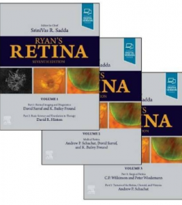 Ryan’s Retina, 3 Volume Set, 7th edition 2022（Ryan视网膜 第7版）