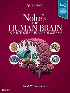 Nolte’s The Human Brain in Photographs and Diagrams 5th Edition（Nolte人类大脑的图谱和图表 第五版）