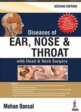 Diseases of Ear, Nose and Throat With Head and Neck Surgery 2nd Edition（耳鼻喉疾病与头颈外科 第2版）