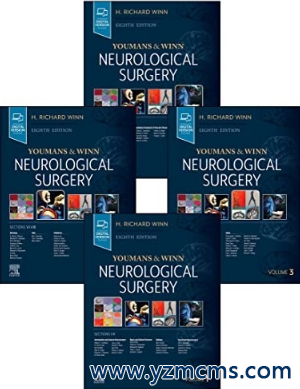 Youmans and Winn Neurological Surgery 4-Volume Set 8th Edition 2022（尤曼斯和韦恩神经外科 第8版）