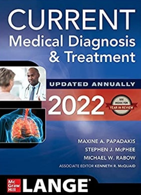 CURRENT Medical Diagnosis and Treatment 2022（当代医学诊断与治疗 2022）