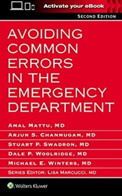 Avoiding Common Errors in the Emergency Department 2nd Edition（避免急诊科常见错误 第二版）