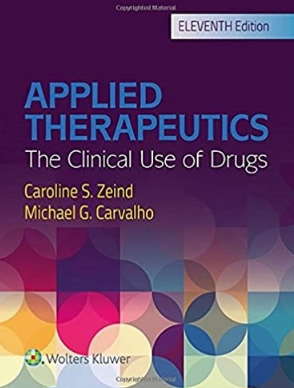 Applied Therapeutics The Clinical Use of Drugs 11th Edition（实用临床药物治疗学 第11版）