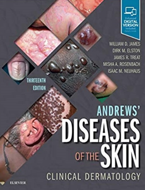 Andrews’ Diseases of the Skin 13th Edition（安德鲁斯临床皮肤病学 第13版）