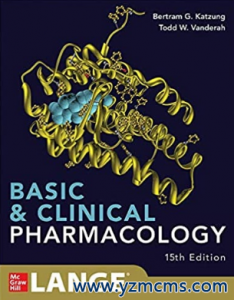 Basic and Clinical Pharmacology 15th Edition（基础和临床药理学第15版）