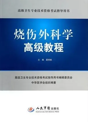 烧伤外科学高级教程