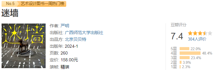 豆瓣一周热门榜推荐书单！5月最值得一看的20本2024年新出版高分好书